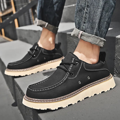 Modische Freizeitschuhe mit dicker Sohle – Komfort & Stil