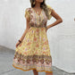 Skylar - Boho-Midikleid mit Blumendruck