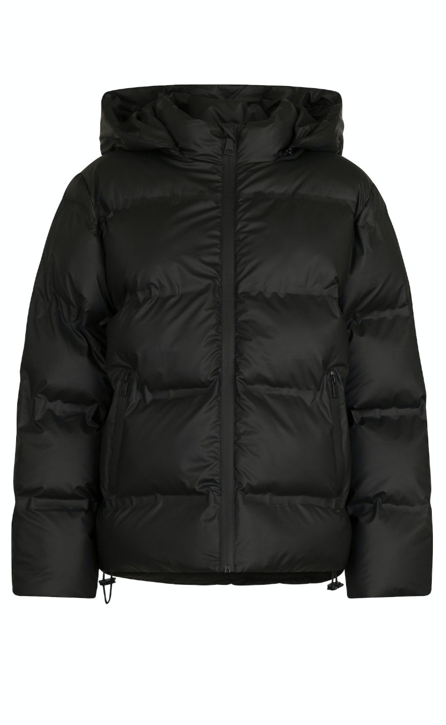 Neo Noir Jakke - Fox Puffer - Black