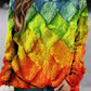 Alysa - Bedrucktes Sweatshirt aus Wolle