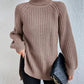 Großer Rollkragenpullover