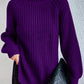 Großer Rollkragenpullover