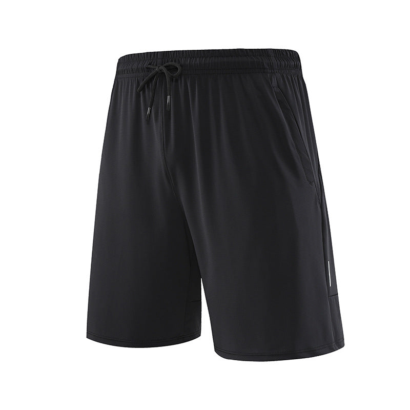 Dynamische Performance-Kurzshorts in Schwarz