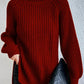 Großer Rollkragenpullover