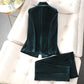 Madison - Set aus Samtjacke und Hose für Damen