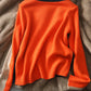Giulia - Color-Block Pullover aus Wolle für Damen