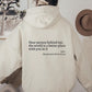 Angel™ - liebe person hinter mir unisex hoodie [letzter tag rabatt]