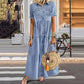 Rhea™ mühelos schickes Maxi-Kleid aus Denim