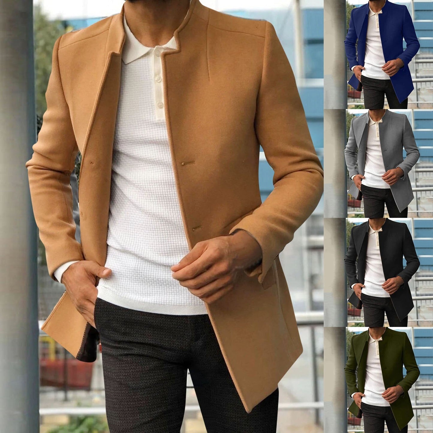 Elegante Herren Manteljacke