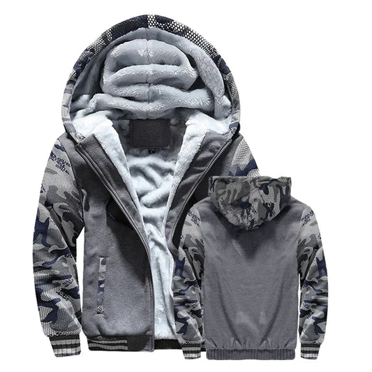 Warme bequeme Winterjacke für Männer