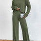 Alice - Gestrickte Hose und Rollkragenpullover
