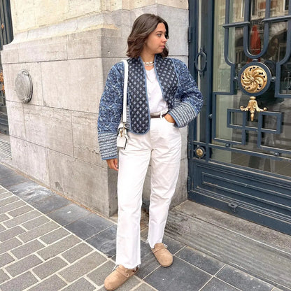 Jacken aus Baumwolle zum Wenden, perfekt für Frauen