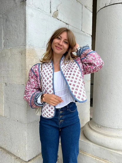 Jacken aus Baumwolle zum Wenden, perfekt für Frauen