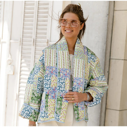 Cassidy – lässige Patchwork-Steppjacke