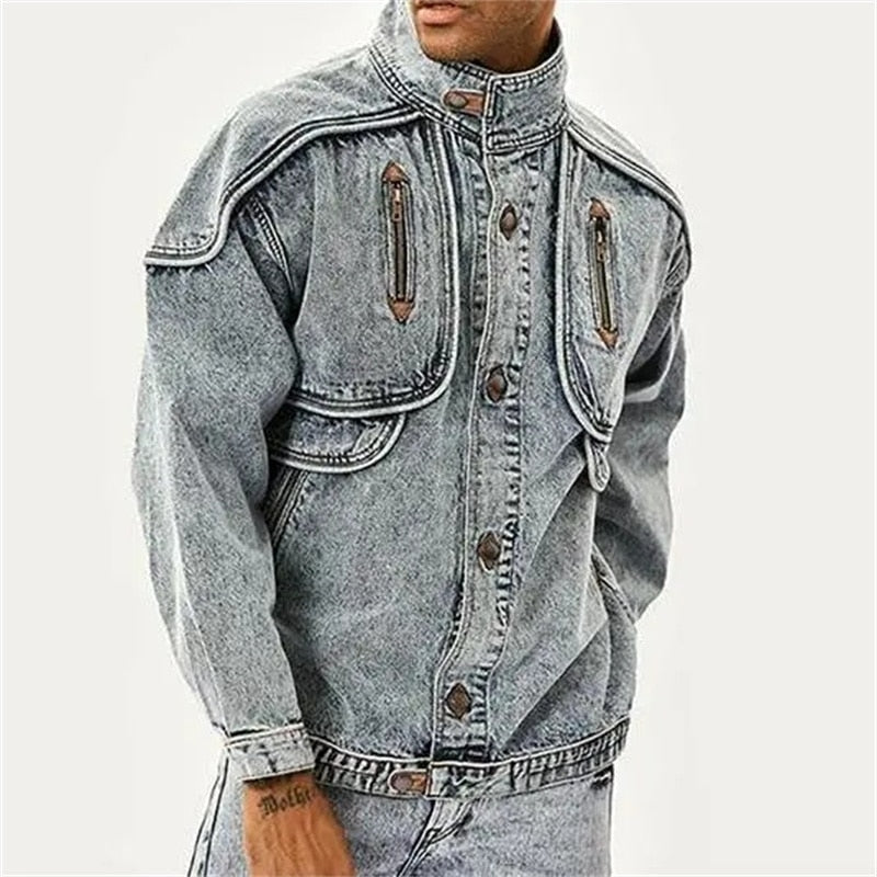 Amir - Vintage Denim Jacke