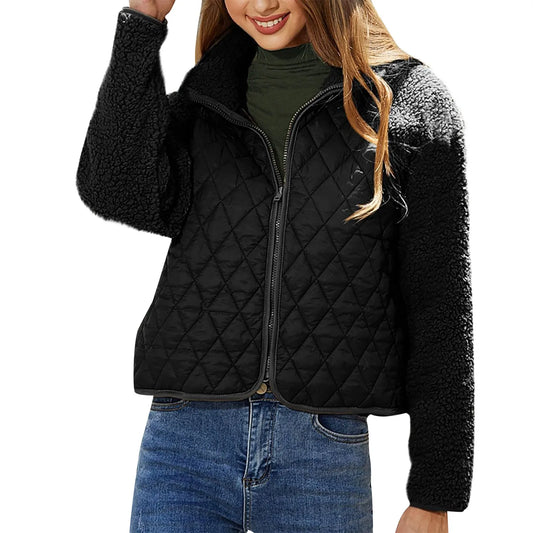 Bomberjacke mit Reißverschluss für Frauen