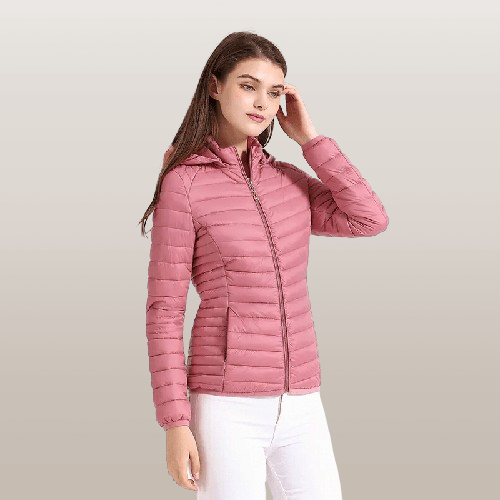 Damenmantel mit Kapuze für Frauen