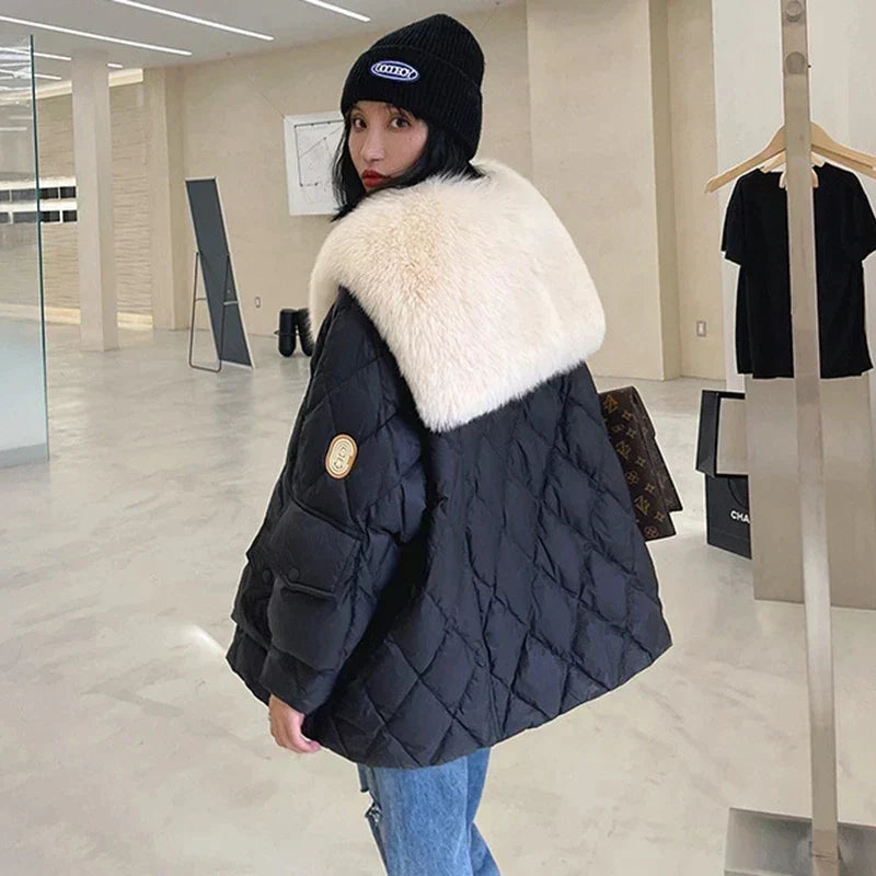 Eleganter und Kuscheliger Wintermantel für Damen