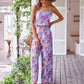 Breanna - Blumiger Weitbein-Jumpsuit