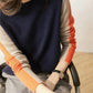 Giulia - Color-Block Pullover aus Wolle für Damen
