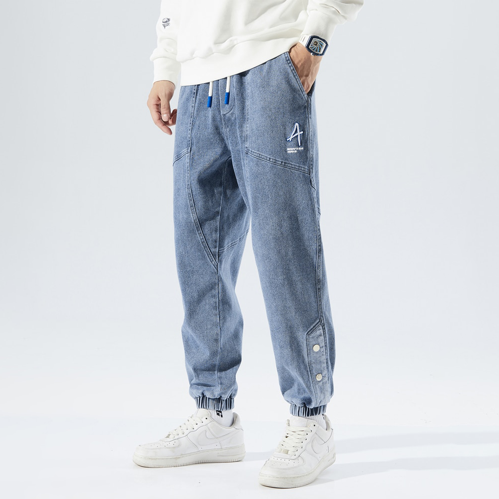 Tucker - Modische Denim Jogginghose