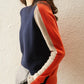 Giulia - Color-Block Pullover aus Wolle für Damen