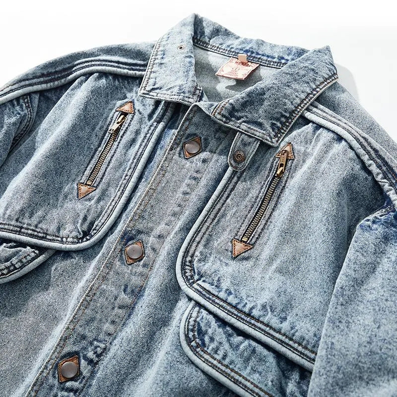 Amir - Vintage Denim Jacke