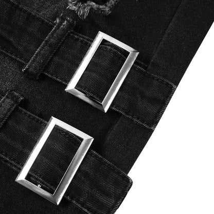 Ronaldo - Gothic Schnallenjeans