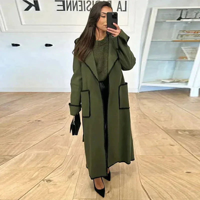 Kuschelige Trenchcoat-Jacken für Herbst & Winter aus weichem Material