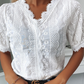 Emily – lässiges, kurzärmliges spitzenhemd für den alltag
