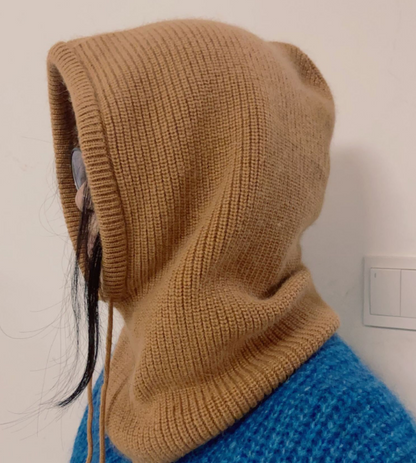 Beau - Damen-Kapuzenmütze aus Kaschmir