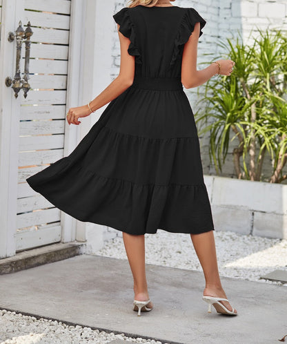 Beatrix | Lässiges Midikleid