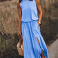 Amelia - Entspanntes Weißes Maxikleid