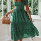 Clara - Marineblaues Sommerkleid mit Rüschen