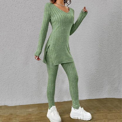 Aria - Zweiteiliges Set mit V-Ausschnitt