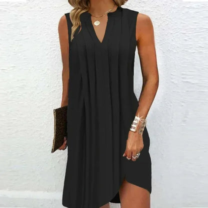 Elena - Schwarz Strandkleid