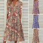 Charlotte - Lila Blumenmuster Kleid