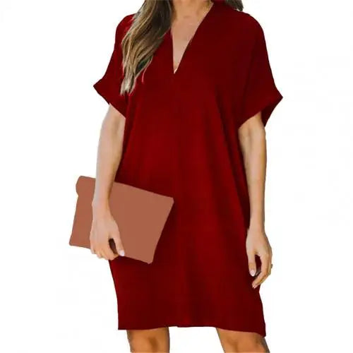 Emilia - Schwarzes Kleid mit Spitzendetail