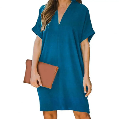 Emilia - Schwarzes Kleid mit Spitzendetail