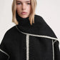 Frauen Winterjacken Set: Stilvolle Jacke mit Schal für Herbst/Winter