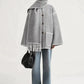 Frauen Winterjacken Set: Stilvolle Jacke mit Schal für Herbst/Winter
