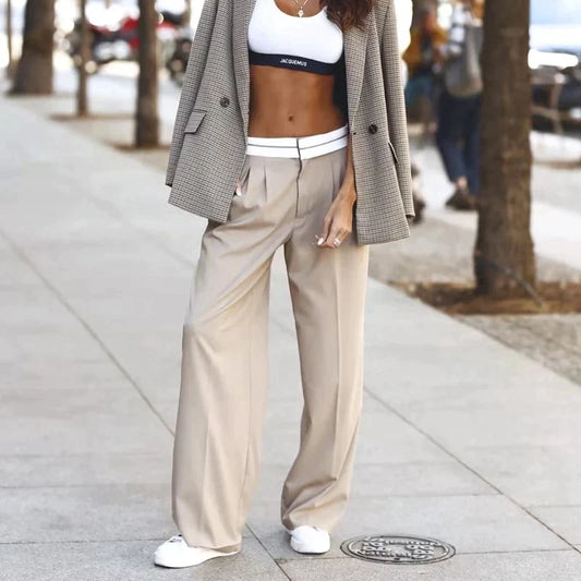 AURORA - Vintage bukser med høj talje