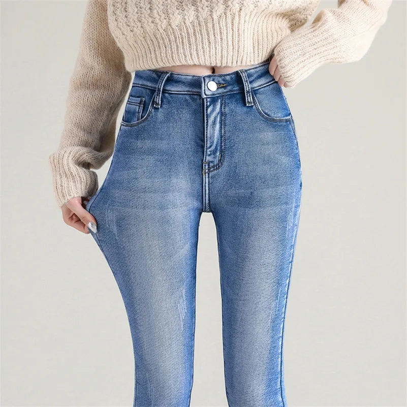 Dehnbare thermo-jeans - Vanna