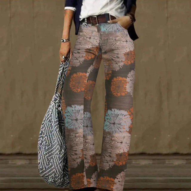 GRETA - Vintage Hose mit weitem Bein