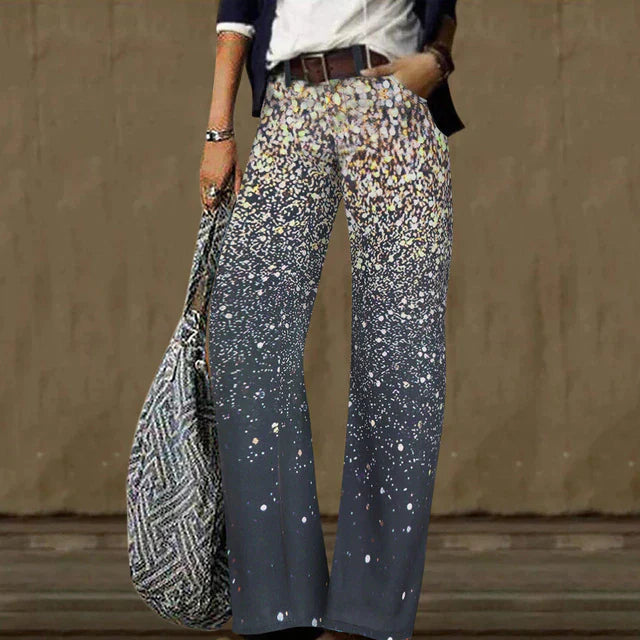 GRETA - Vintage Hose mit weitem Bein