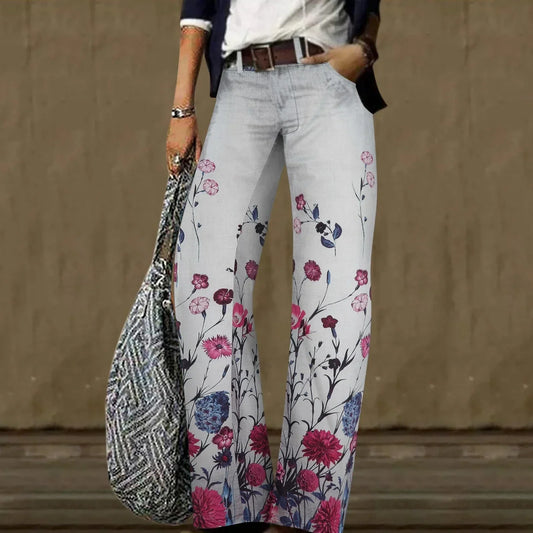 GRETA - Vintage Hose mit weitem Bein