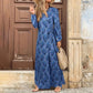 Carmen - Bohemian Maxikleid in Rot