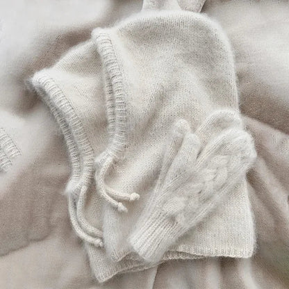 Beau - Damen-Kapuzenmütze aus Kaschmir