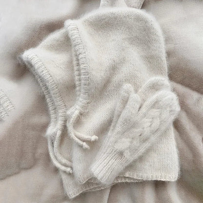 Beau - Damen-Kapuzenmütze aus Kaschmir