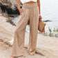 Ashlyn | Baumwoll-Leinen-Hose mit weitem Bein [1+1 GRATIS!]